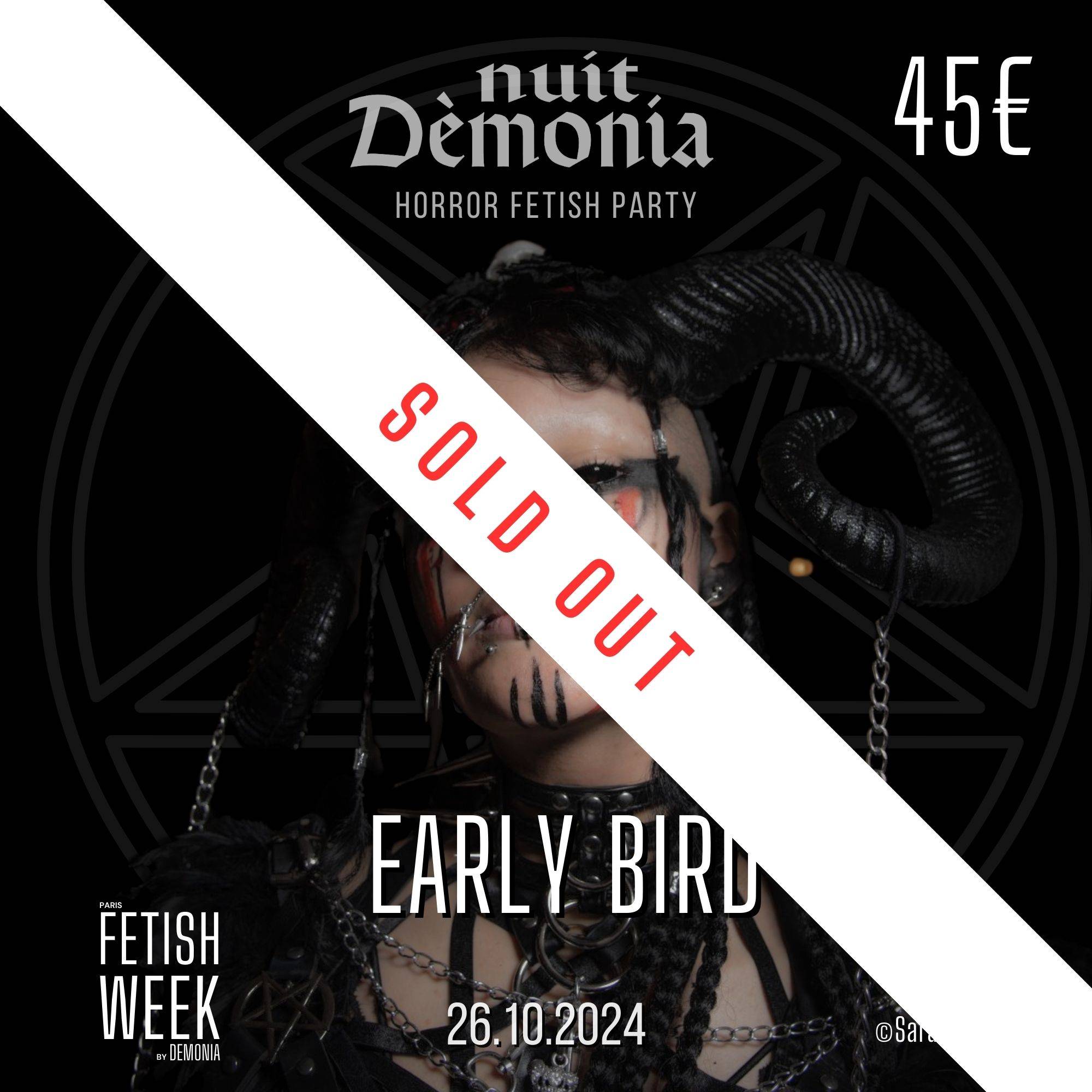 Nuit Demonia Early bird - Sold out